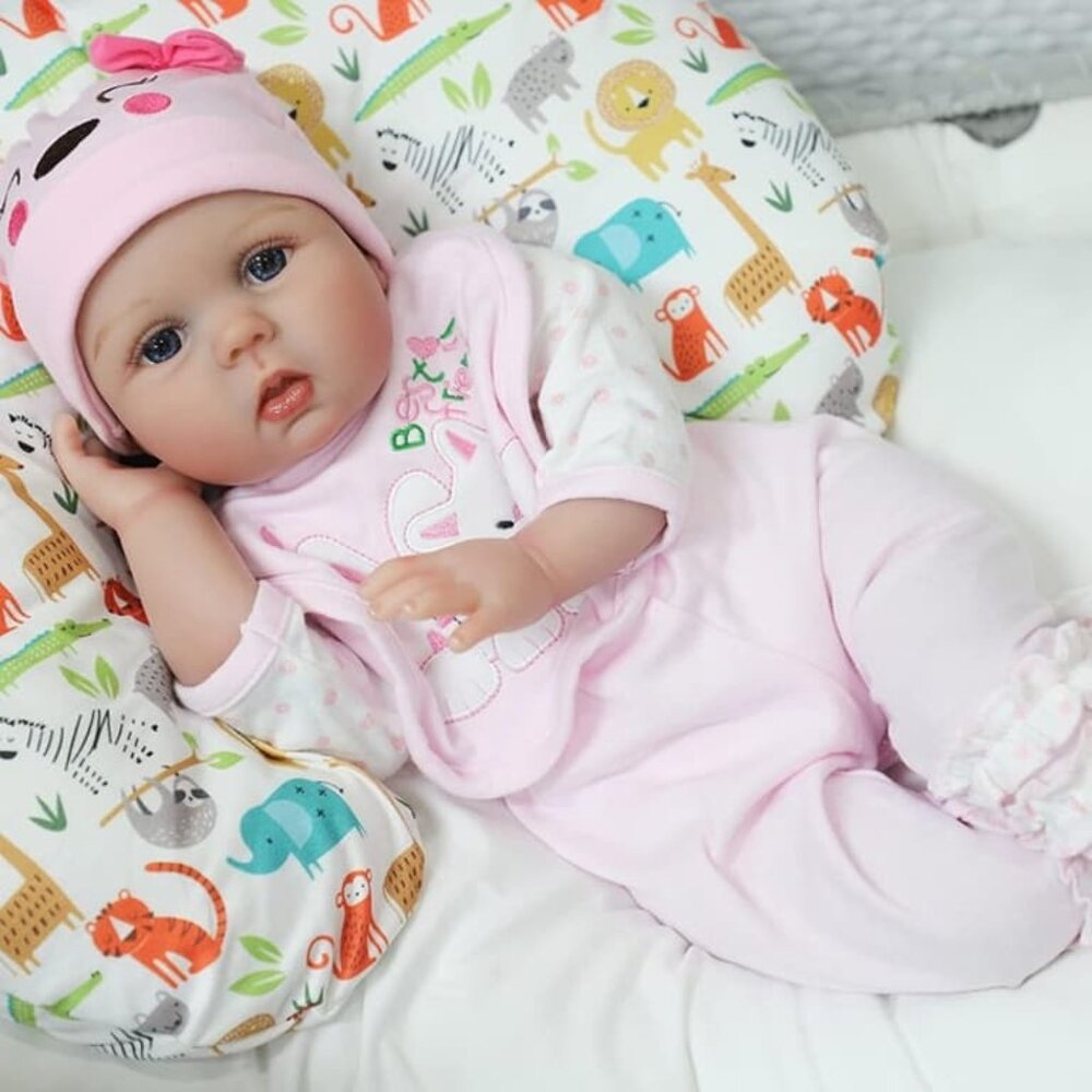 NEW Reborn Baby Dolls, 22" Realistic Baby Doll with Vinyl Head & 3/4 Vinyl Limbs